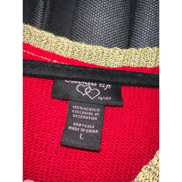 Ugly Christmas Sweater Xmas Size Large Dress - Picture 2 of 3